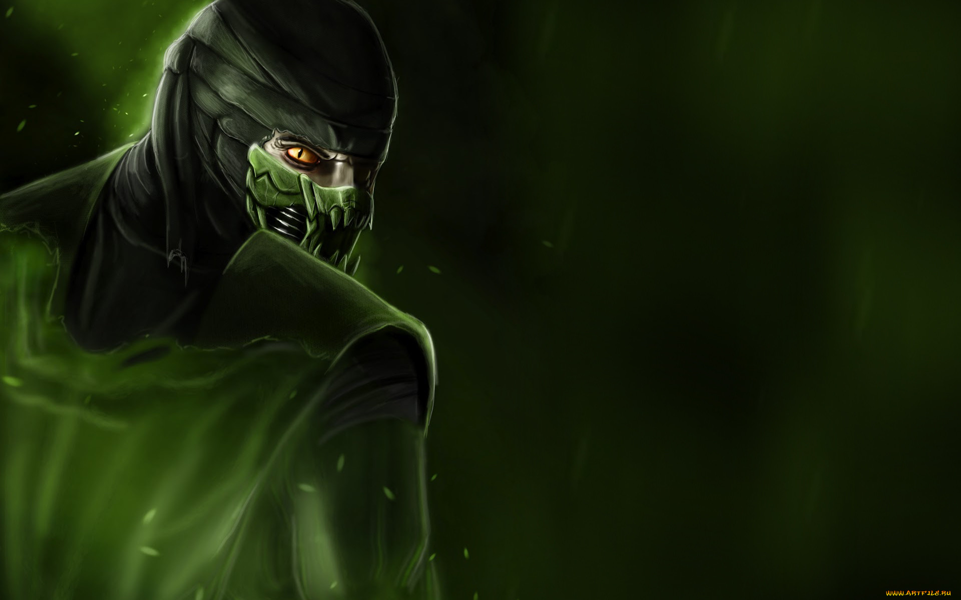 mortal, kombat, , , 2011, green, , , reptile